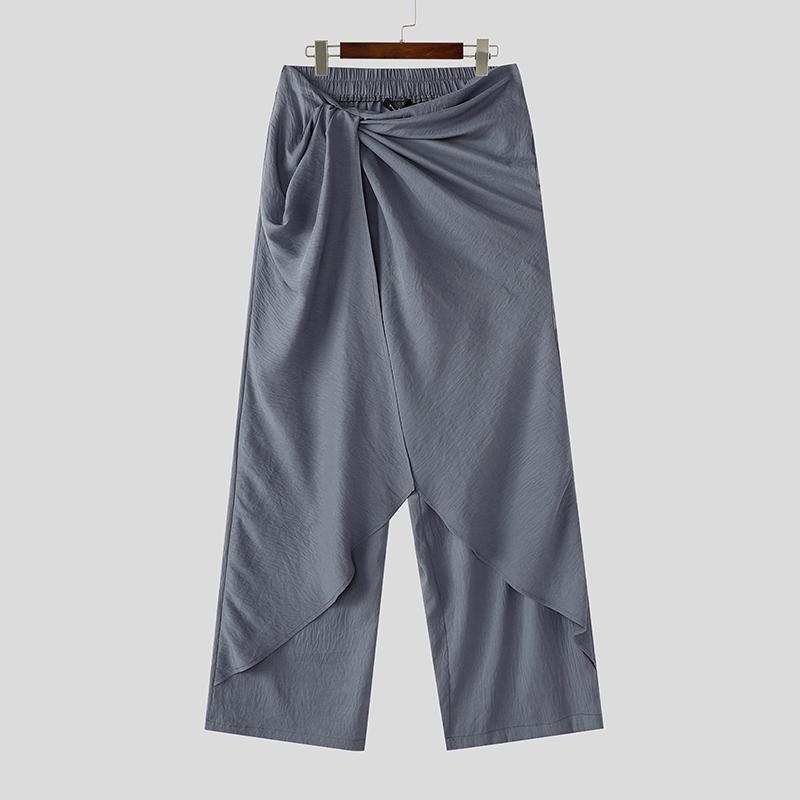 INCERUN мужские оборчатые слои эластичный пояс длинные свободные повседневные брюки брюки 4XL синий
INCERUN мужские оборчатые слои эластичный пояс длинные свободные повседневные брюки брюки 4XL синий