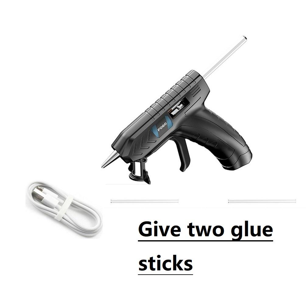 Беспроводной термоклеевой пистолет с USB-перезаряжаемым высокотемпературным термоклеевым пистолетом, инструмент для ремонта, 3,6 В, самодельный термоклей с клеевым стержнем чёрный
Беспроводной термоклеевой пистолет с USB-перезаряжаемым высокотемпературным термоклеевым пистолетом, инструмент для ремонта, 3,6 В, самодельный термоклей с клеевым стержнем чёрный