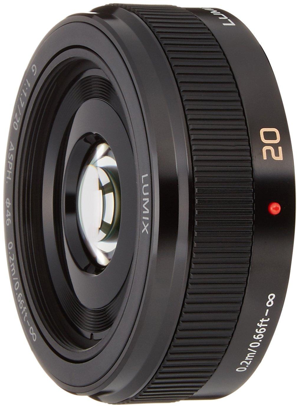 Panasonic Single Focus Lens for Micro Four Thirds Lumix G 20mm/F1.7 II ASPH. Black H-H020A-K
Panasonic Single Focus Lens for Micro Four Thirds Lumix G 20mm/F1.7 II ASPH. Black H-H020A-K
