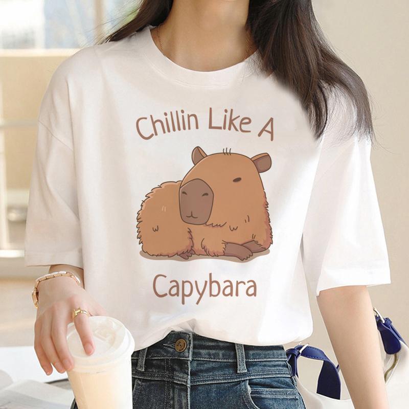 Capybara Одежда Мужчины Уличная одежда Повседневная Смешная Эстетика Y2K Top Tees Футболка Манга
Capybara Одежда Мужчины Уличная одежда Повседневная Смешная Эстетика Y2K Top Tees Футболка Манга