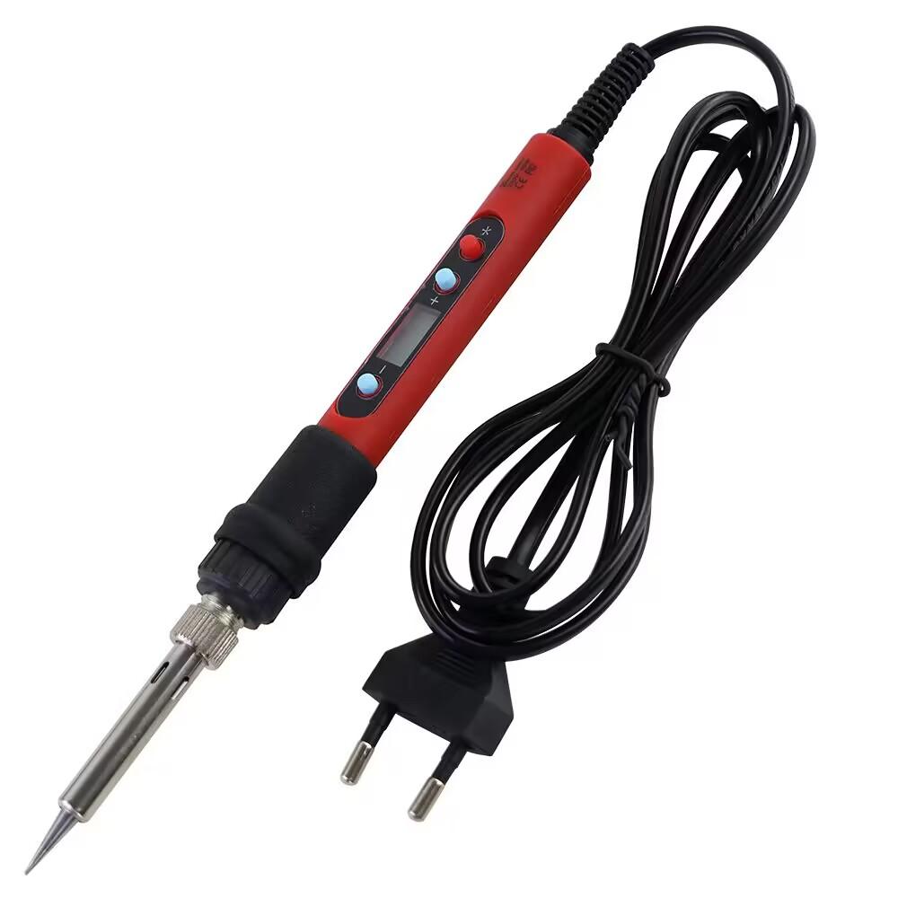 Цифровий дисплей Електрична паяльна станція Червона 80 Вт 110 В / 220 В Регульована температура Пайка Зварювання Демонтаж Інструменти для ремонту
Цифровий дисплей Електрична паяльна станція Червона 80 Вт 110 В / 220 В Регульована температура Пайка Зварювання Демонтаж Інструменти для ремонту