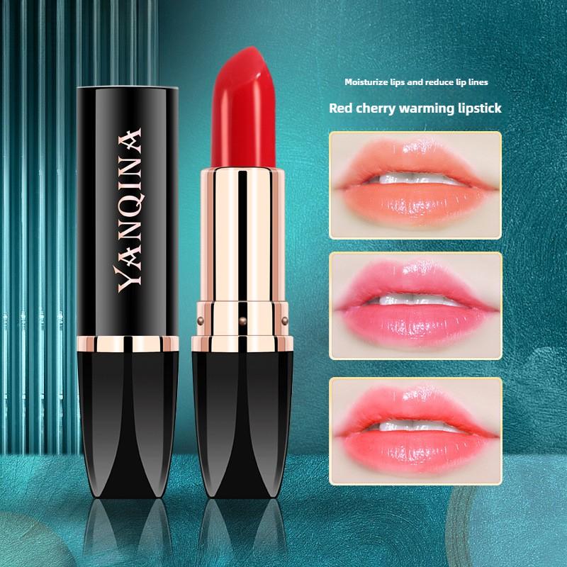 Каротиновый бальзам для губ Увлажняющий Восстанавливающий Против трещин Меняющий цвет помада Не прилипает к чашке Тепловой бальзам для губ 2# Red Cherry Lipstick
Каротиновый бальзам для губ Увлажняющий Восстанавливающий Против трещин Меняющий цвет помада Не прилипает к чашке Тепловой бальзам для губ 2# Red Cherry Lipstick