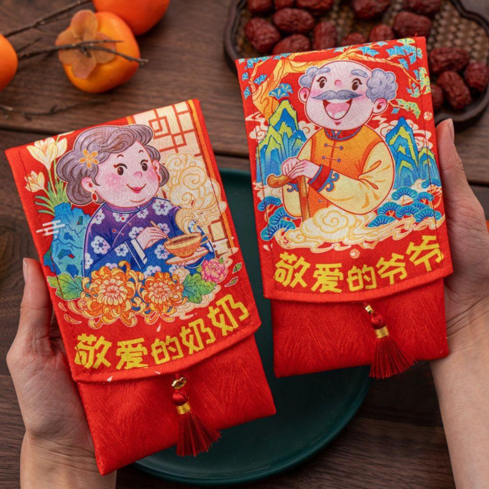 Chinese New Year 2025 Red Pocket Spring Festival Lucky Red Pockets Fabric Red Envelop New Year Style B For Mom
Chinese New Year 2025 Red Pocket Spring Festival Lucky Red Pockets Fabric Red Envelop New Year Style B For Mom