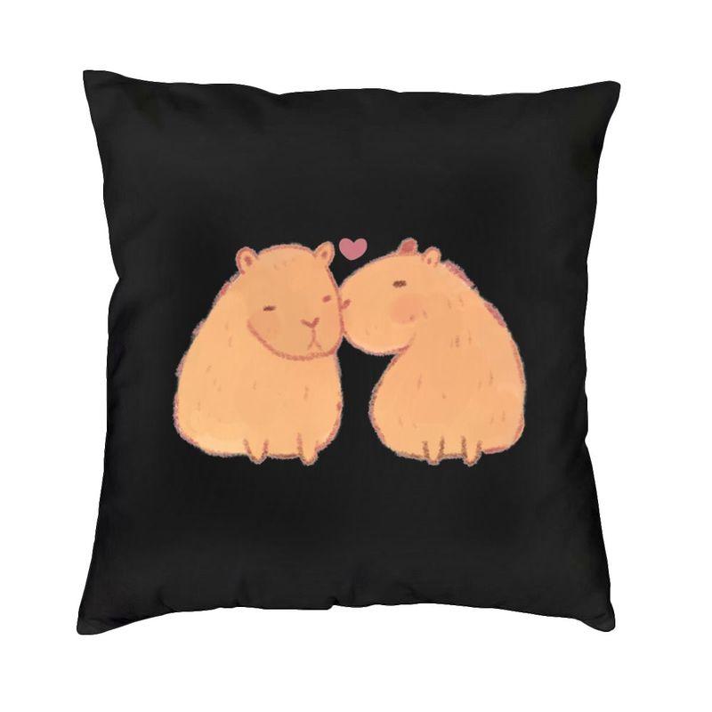Funny Capybara Face Luxury Throw Pillow Cover Home Decorative Dont Worry Be Capy Cushions for Sofa 30x30cm
Funny Capybara Face Luxury Throw Pillow Cover Home Decorative Dont Worry Be Capy Cushions for Sofa 30x30cm