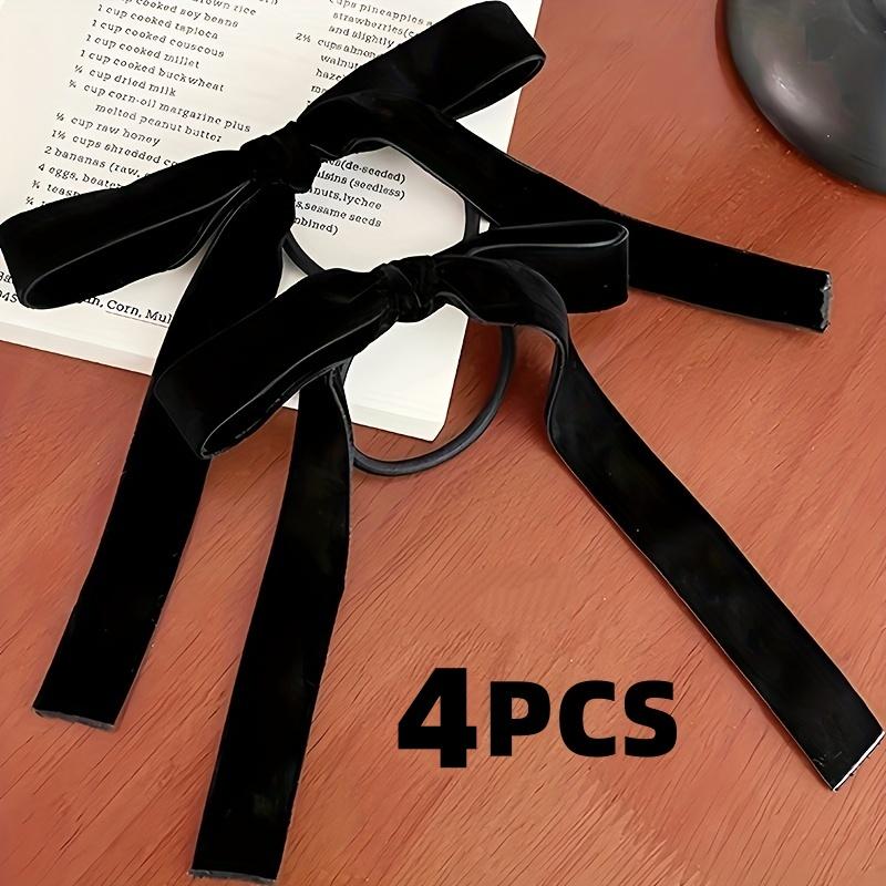 4-Pack Women s Bowknot Tassel Solid Color Hair Ties Velvet Hair Bands Vintage Style Minimalist Elegant Hair Accessories Suitable for Valentine s
4-Pack Women s Bowknot Tassel Solid Color Hair Ties Velvet Hair Bands Vintage Style Minimalist Elegant Hair Accessories Suitable for Valentine s