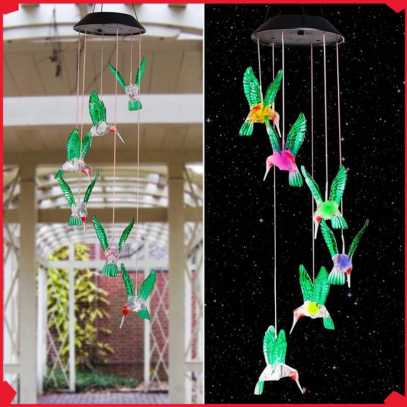 LED Solar Hummingbird Wind Chimes Mothers Day Birthday Women Grandma Best Gifts Indoor Outdoor Decor Yard Decorations
LED Solar Hummingbird Wind Chimes Mothers Day Birthday Women Grandma Best Gifts Indoor Outdoor Decor Yard Decorations