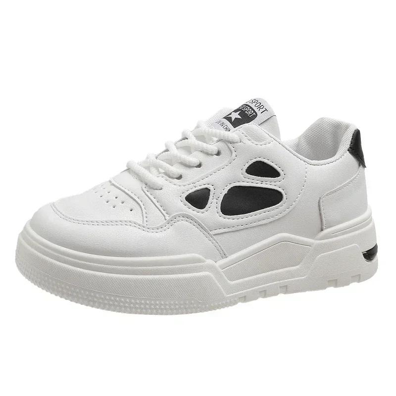 White Shoes Women s Casual Sneakers Women s Shoes Flat Comfortable Outdoor Skateboard Women s Vulcanize Shoes 35 чорний
White Shoes Women s Casual Sneakers Women s Shoes Flat Comfortable Outdoor Skateboard Women s Vulcanize Shoes 35 чорний