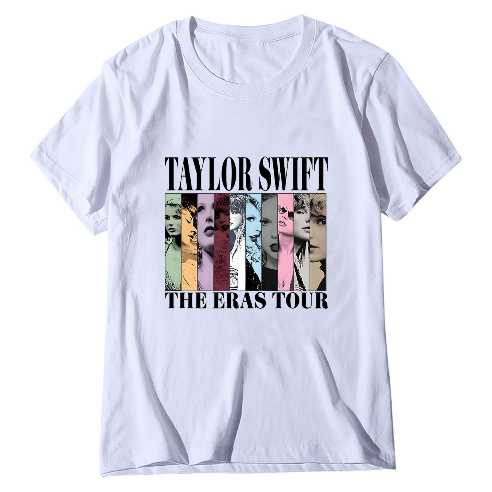 Women s Casual Loose Print T-shirt Crewneck Pullover Short Sleeve Top M білий
Women s Casual Loose Print T-shirt Crewneck Pullover Short Sleeve Top M білий