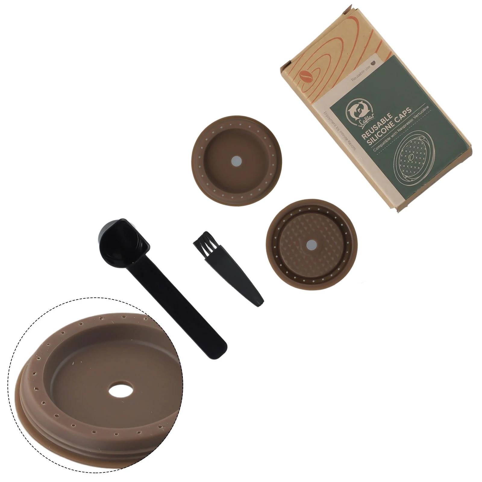 Reusable Vertuo Silicone Cap Lids To Refilled Capsules For Household Coffee Filter Kitchen Coffee Accessories
Reusable Vertuo Silicone Cap Lids To Refilled Capsules For Household Coffee Filter Kitchen Coffee Accessories
