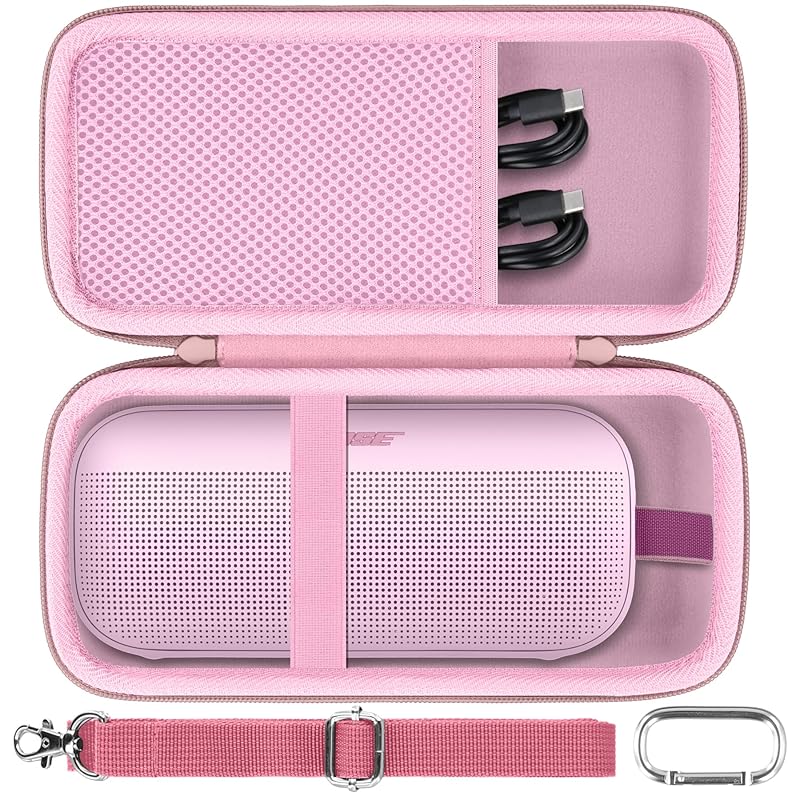 (Case only) SoundLink Flex Portable Speaker (2nd generation) soundlink 2 wireless Bluetooth Speaker storage case, pink-co2CREA
(Case only) SoundLink Flex Portable Speaker (2nd generation) soundlink 2 wireless Bluetooth Speaker storage case, pink-co2CREA