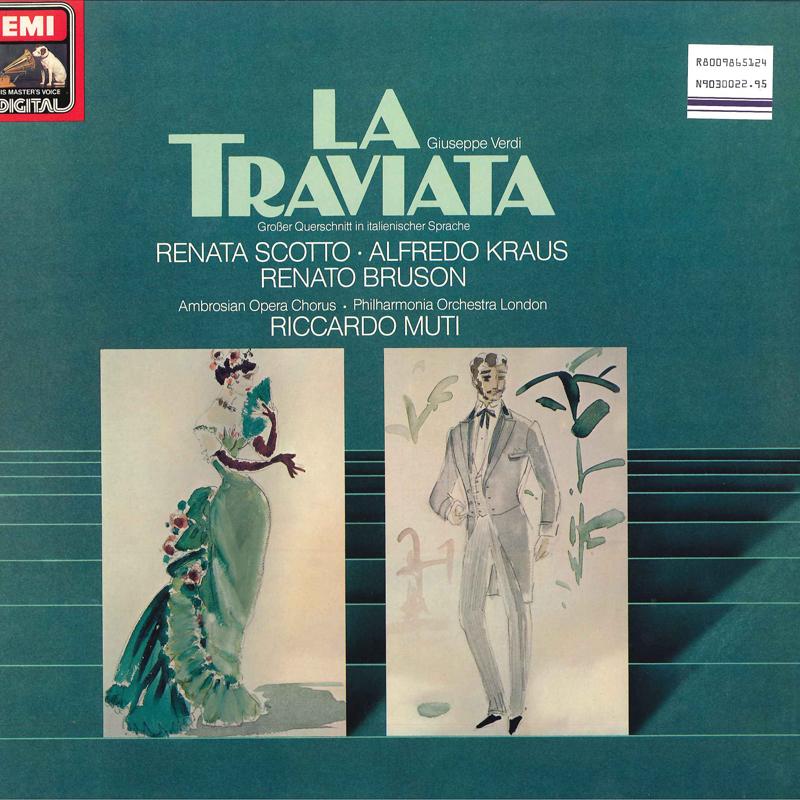 LP Record GIUSEPPE VERDI RICCARDO MUTI AMBERO - La Traviata 1C061 EMI 1982 Germany Classical Used
LP Record GIUSEPPE VERDI RICCARDO MUTI AMBERO - La Traviata 1C061 EMI 1982 Germany Classical Used