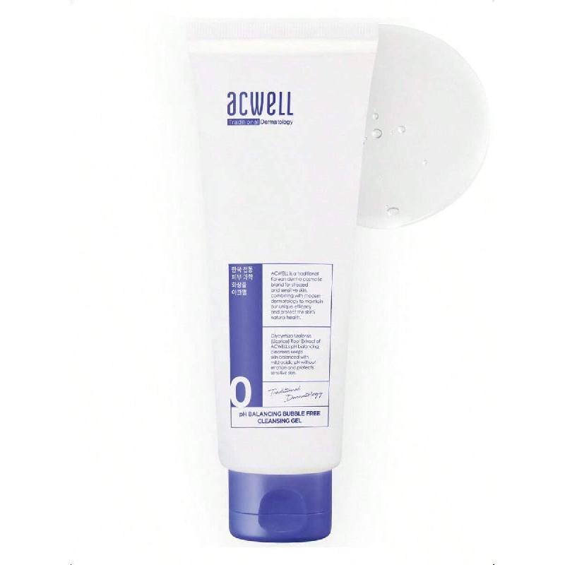 Acwell PH Balancing Bubble-Free Hydrating Facial Cleansing Gel 160ml - For Sensitive Skin, Hyaluronic Acid And Licorice Extracts
Acwell PH Balancing Bubble-Free Hydrating Facial Cleansing Gel 160ml - For Sensitive Skin, Hyaluronic Acid And Licorice Extracts