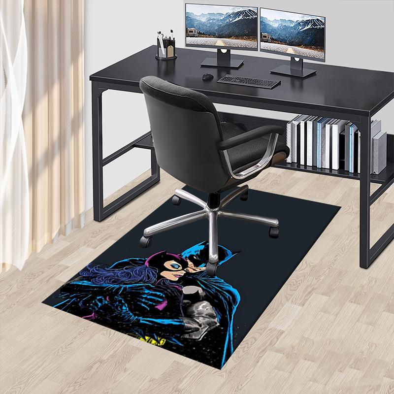 Batman,Catwoman Office Carpet Chair Mats, Home Decor Dormitory Floor Protector With Anti-Skid Backing, Large Area Coverage, Christmas Decora 60cm by 90cm
Batman,Catwoman Office Carpet Chair Mats, Home Decor Dormitory Floor Protector With Anti-Skid Backing, Large Area Coverage, Christmas Decora 60cm by 90cm