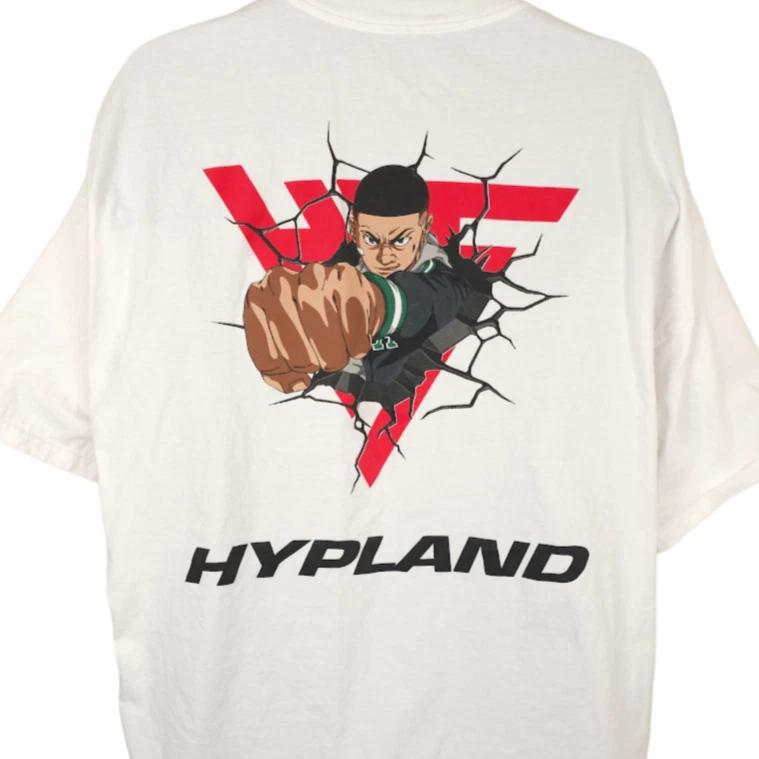 Hypland 100% Cotton T-shirt Mens Tees Top Mens Size 2XL White Streetwear Anime Style L
Hypland 100% Cotton T-shirt Mens Tees Top Mens Size 2XL White Streetwear Anime Style L