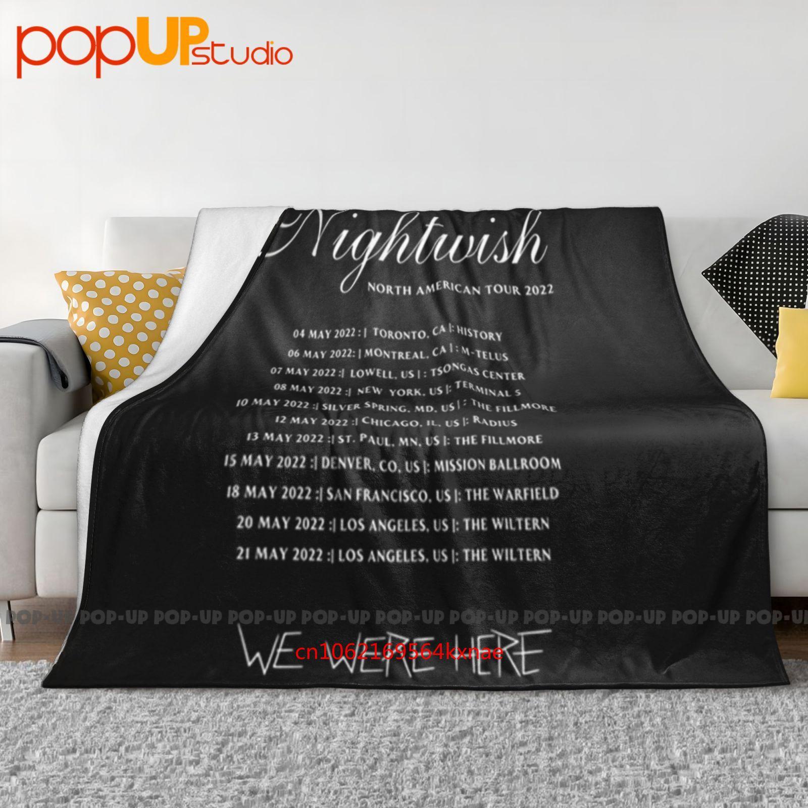 Nightwish Cd Lgo Est 1996 Tour Wishmaster Oceanborn Angels Ultra-Soft Blanket Quilt Winter Sofa Cover Bed Covers 30x40in
Nightwish Cd Lgo Est 1996 Tour Wishmaster Oceanborn Angels Ultra-Soft Blanket Quilt Winter Sofa Cover Bed Covers 30x40in