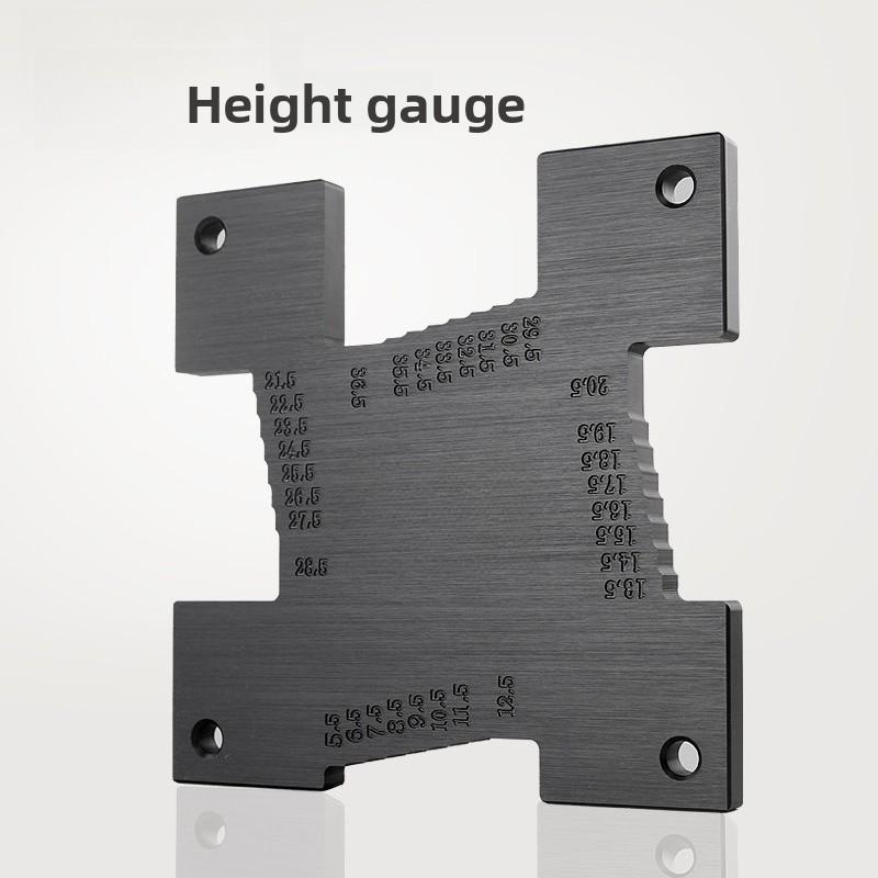 Height Gauge for Circular Saw Router Table Bit Height Setting Measuring Tool
Height Gauge for Circular Saw Router Table Bit Height Setting Measuring Tool