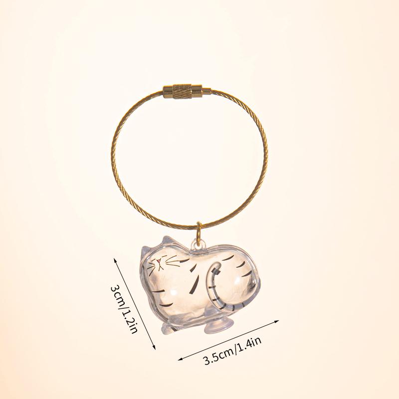 Pets Cat Hair Storage Keychain Pet Fur Keepsake Container Transparent Hanging Cat Keyring Backpack Pendant Puppy Memorial Gifts
Pets Cat Hair Storage Keychain Pet Fur Keepsake Container Transparent Hanging Cat Keyring Backpack Pendant Puppy Memorial Gifts