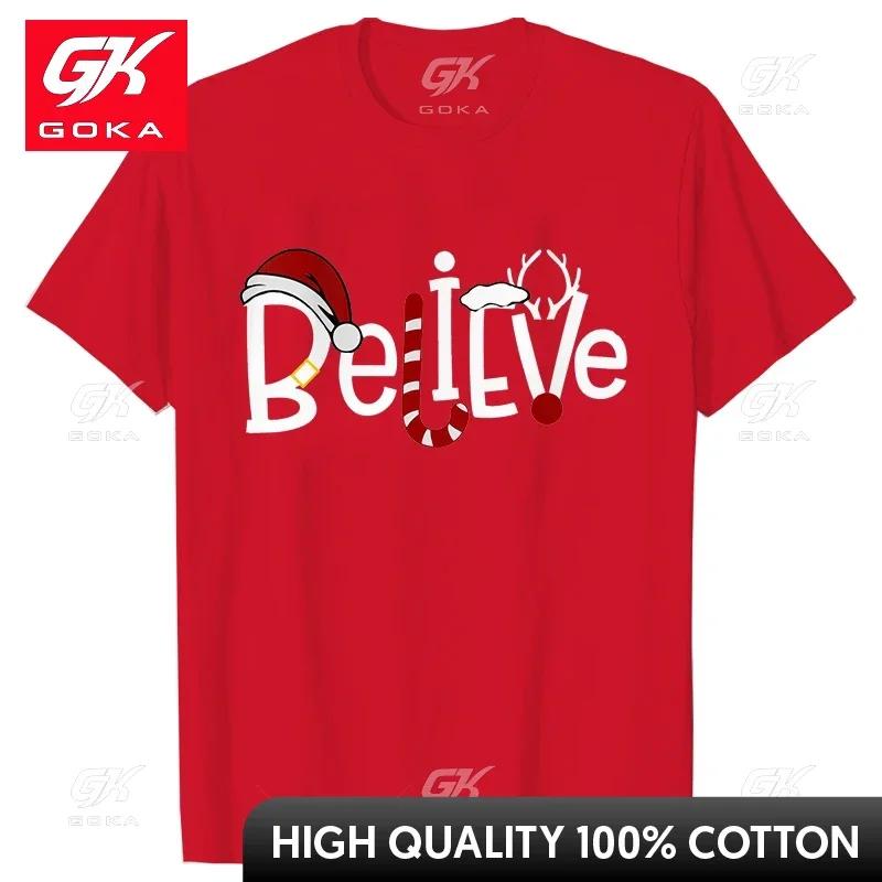Christmas Believe Unisex TShirt Fashion Christmas Graphic Y2k Tops Family Party Tees Shirt Harajuku Streetwear Oversized Clothing S
Christmas Believe Unisex TShirt Fashion Christmas Graphic Y2k Tops Family Party Tees Shirt Harajuku Streetwear Oversized Clothing S