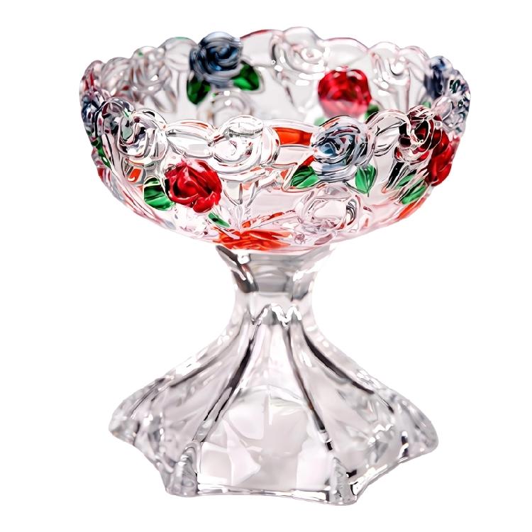 Classical Embossed Floral Glass Serving Bowl Storage Dish Tray For Dry Fruits And Centerpieces Decoration
Classical Embossed Floral Glass Serving Bowl Storage Dish Tray For Dry Fruits And Centerpieces Decoration