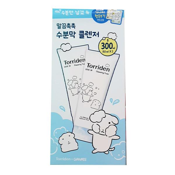 Torriden Dive-In Low Molecular Hyaluronic Acid Foam 150ml x 2P One thing
Torriden Dive-In Low Molecular Hyaluronic Acid Foam 150ml x 2P One thing