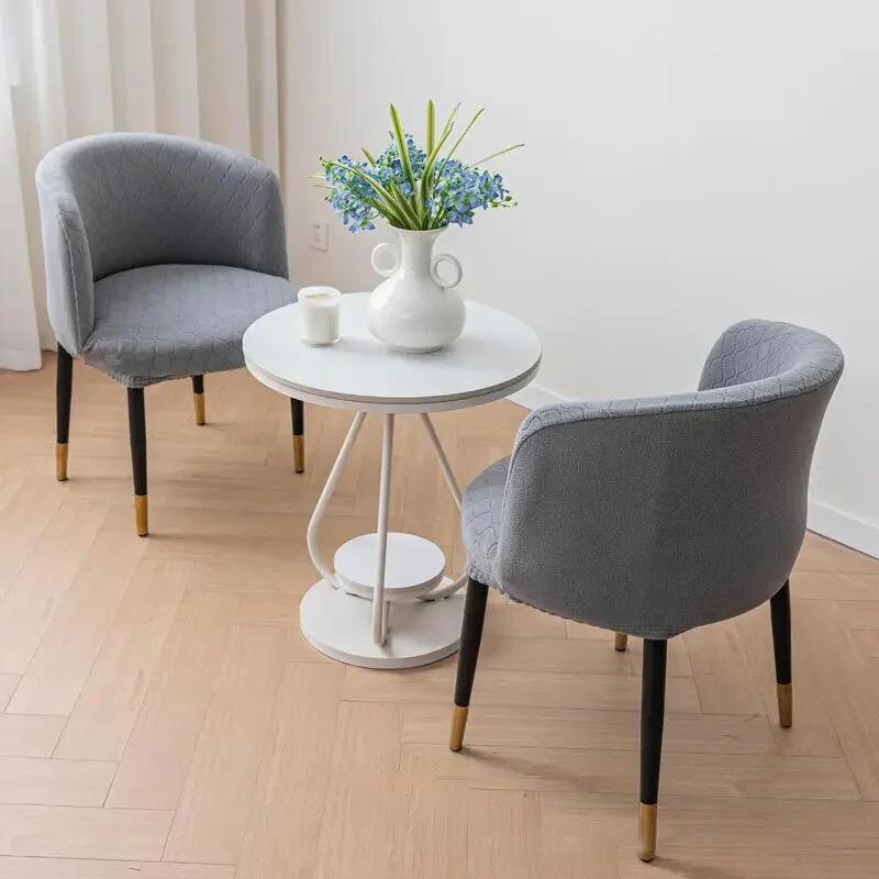 Elastic Dustproof Dining Chair Cover 1-piece Acquard Circular Backrest Chair Cover Office Chair Seat Cover Home Decoration
Elastic Dustproof Dining Chair Cover 1-piece Acquard Circular Backrest Chair Cover Office Chair Seat Cover Home Decoration