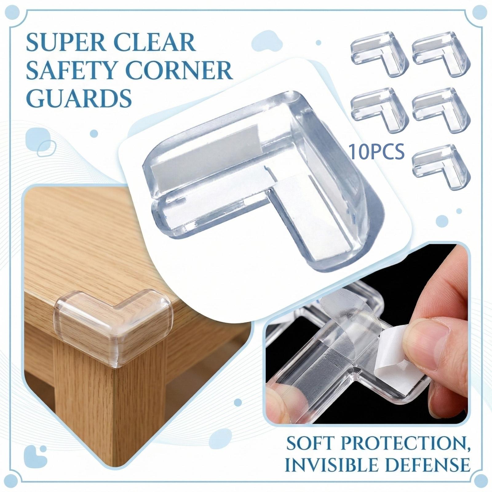 Silicone Transparent Corner Sticker Table Corner -Collision Strip 10PCS One Size белый
Silicone Transparent Corner Sticker Table Corner -Collision Strip 10PCS One Size белый