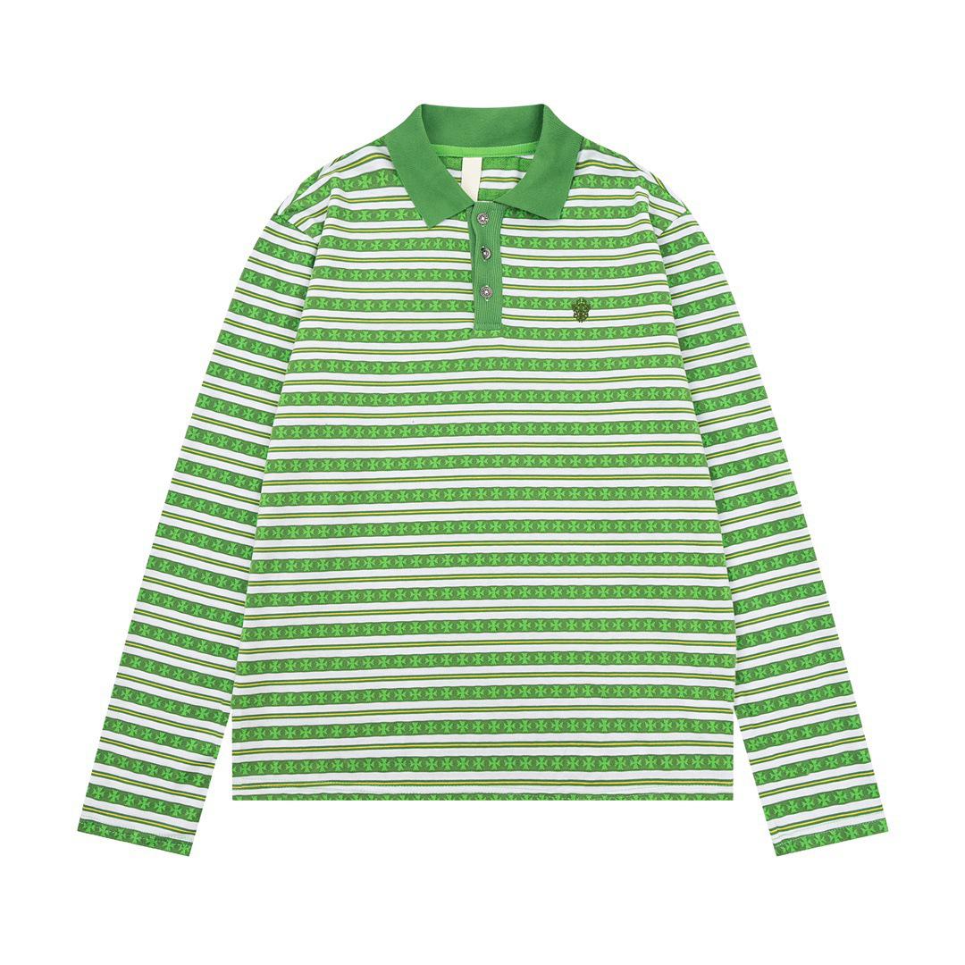 Updated Autumn/Winter Striped Sailor Long-Sleeve Polo Shirt Extra Large зелений
Updated Autumn/Winter Striped Sailor Long-Sleeve Polo Shirt Extra Large зелений