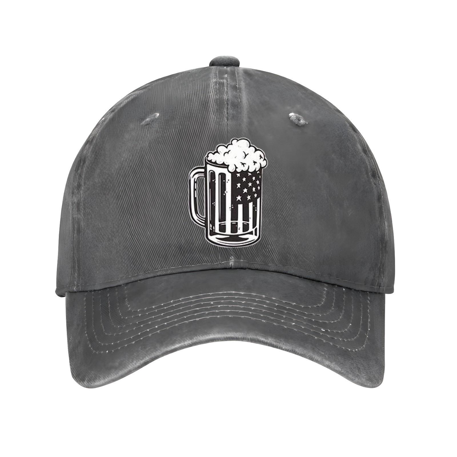 American Flag Beer Mug Print Baseball Cap Distressed Casual Polyester Hat Outdoor Sports for Men Women One Size
American Flag Beer Mug Print Baseball Cap Distressed Casual Polyester Hat Outdoor Sports for Men Women One Size