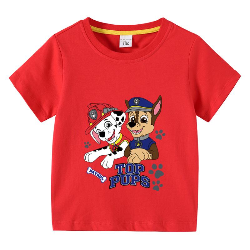 Літня футболка для малюків Paw Patrol Одяг для дівчат-підлітків Бавовняна футболка для хлопчиків Дитячі футболки з бутіка 110
Літня футболка для малюків Paw Patrol Одяг для дівчат-підлітків Бавовняна футболка для хлопчиків Дитячі футболки з бутіка 110