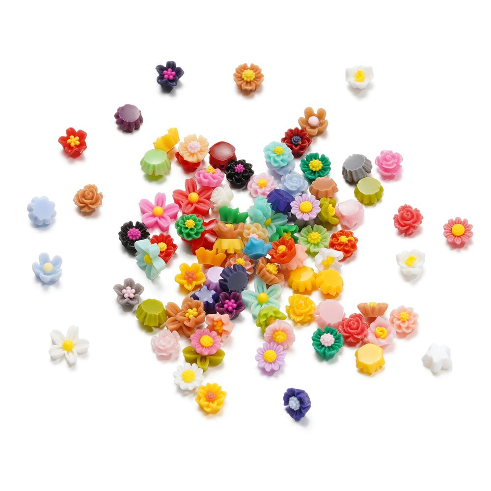 100Pcs/Lot Cute Resin 6/8mm Mixed Flowers Fillings Materials for DIY Epoxy Resin Mold Nail Art Decor Crafts Accessories
100Pcs/Lot Cute Resin 6/8mm Mixed Flowers Fillings Materials for DIY Epoxy Resin Mold Nail Art Decor Crafts Accessories