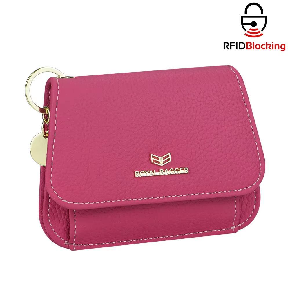 Royal Bagger RFID Short Wallets for Women Genuine Cow Leather Fashion Card Holder with Key Ring Holders Clutch Slim Coin Purse 2443 SpringStatements
Royal Bagger RFID Short Wallets for Women Genuine Cow Leather Fashion Card Holder with Key Ring Holders Clutch Slim Coin Purse 2443 SpringStatements