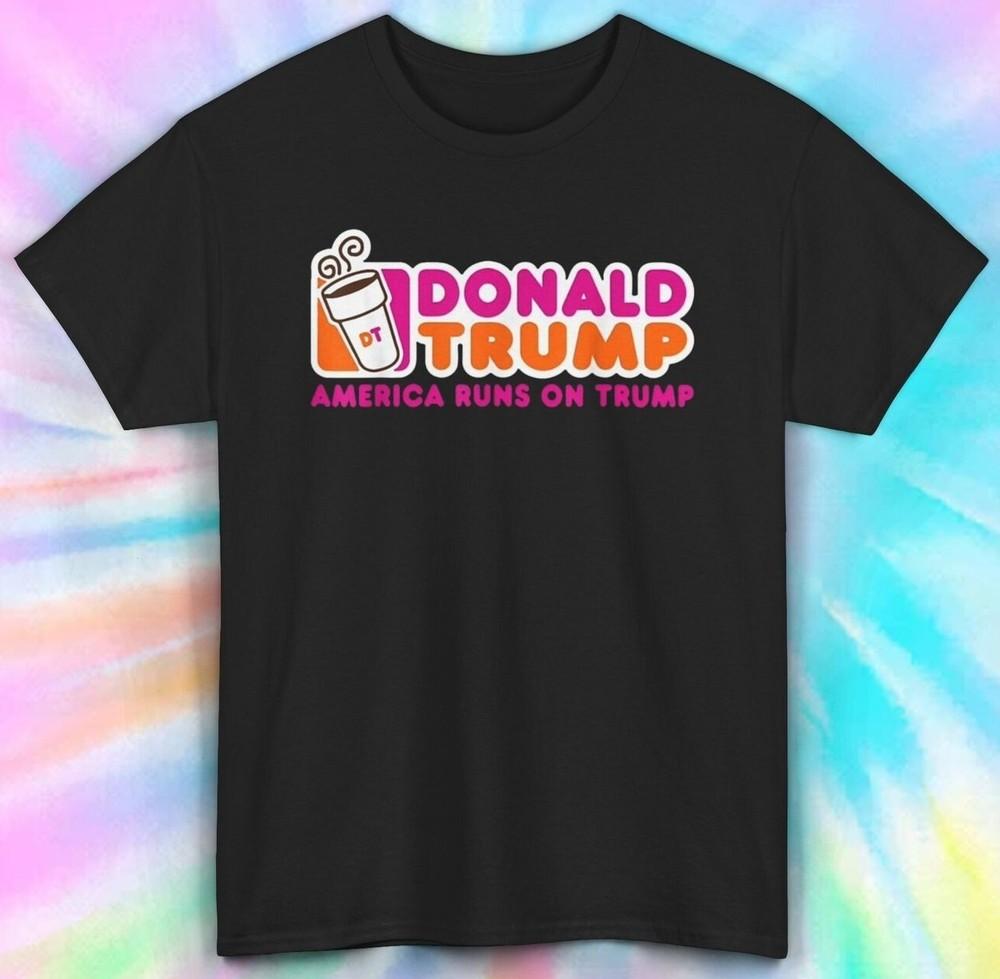 Donald Trump Shirt | America Runs on Trump | Funny Political Tee S-5XL 4XL
Donald Trump Shirt | America Runs on Trump | Funny Political Tee S-5XL 4XL