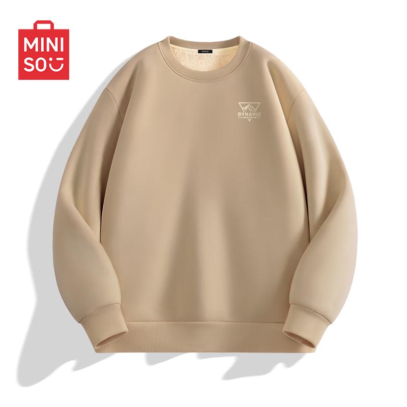 MINISO Men s Retro Casual Fleece Lined Sweatshirt XL
MINISO Men s Retro Casual Fleece Lined Sweatshirt XL