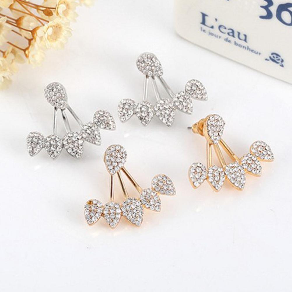 Women Luxury Jewelry Fashion Water Drop Shape Ear Stud Earrings Silver #1
Women Luxury Jewelry Fashion Water Drop Shape Ear Stud Earrings Silver #1