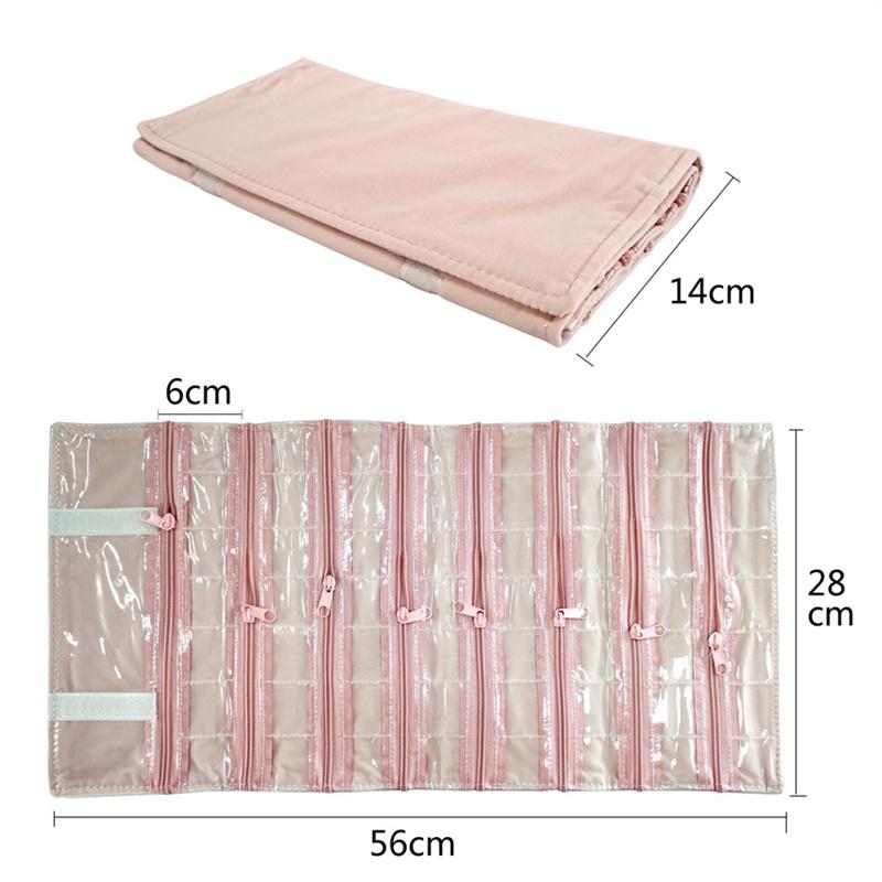 Бархатный многоцветный мешочек для демонстрации ювелирных изделий с прозрачным ПВХ разделителем внутри, для хранения колец, серег, рулонный мешочек, реквизит для демонстрации ювелирных изделий
Бархатный многоцветный мешочек для демонстрации ювелирных изделий с прозрачным ПВХ разделителем внутри, для хранения колец, серег, рулонный мешочек, реквизит для демонстрации ювелирных изделий