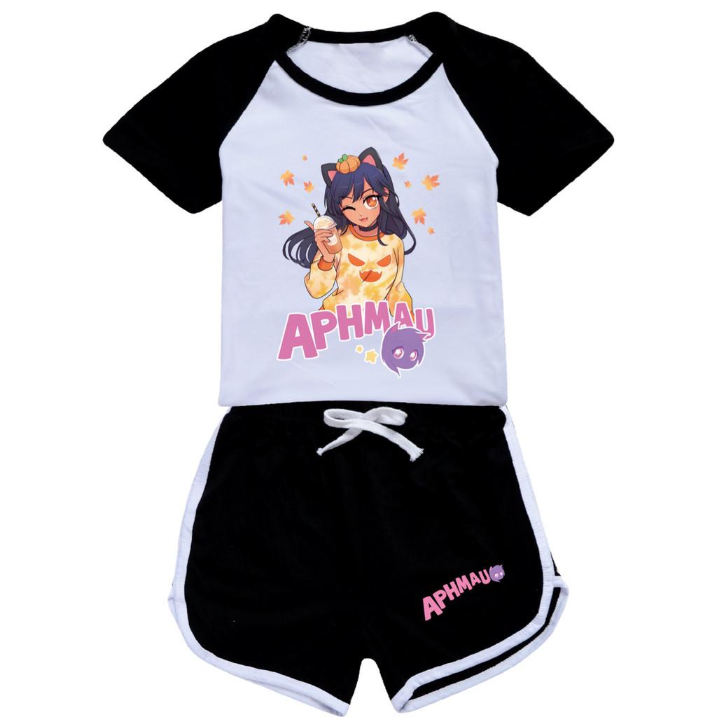 4281 2pcs/set Children Girls APHMAU Printed Short Sleeves Top Pants Sport Tracksuit Set 160cm чорний
4281 2pcs/set Children Girls APHMAU Printed Short Sleeves Top Pants Sport Tracksuit Set 160cm чорний