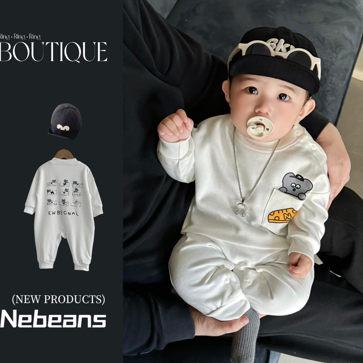Infant & Toddler Bear Pocket Onesie Romper, Combed Cotton, Soft, Trendy Sweatshirt Style, 0-2 Years #100 (13-17 months, 28 lbs)
Infant & Toddler Bear Pocket Onesie Romper, Combed Cotton, Soft, Trendy Sweatshirt Style, 0-2 Years #100 (13-17 months, 28 lbs)