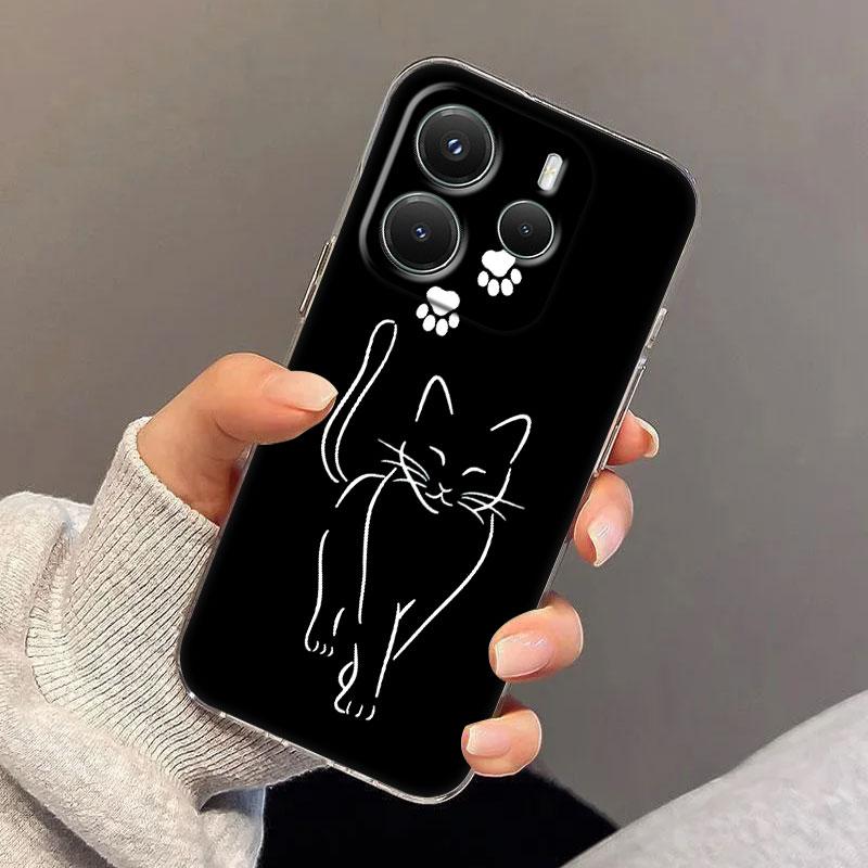 Phone Case For Xiaomi Redmi 14C 13C 12C 10C Black Cat Line Back Cover for Redmi Note 14 13 12 11 10 8 Pro Plus 4G 5G Clear Funda Redmi 10
Phone Case For Xiaomi Redmi 14C 13C 12C 10C Black Cat Line Back Cover for Redmi Note 14 13 12 11 10 8 Pro Plus 4G 5G Clear Funda Redmi 10