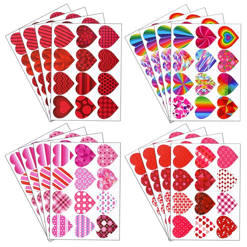 16Sheets Heart Shape Stickers Valentines Day Wedding Gift Box Bag Decoration Birthday Party Envelope Invitation Seal Labels 3.9x3.7cm
16Sheets Heart Shape Stickers Valentines Day Wedding Gift Box Bag Decoration Birthday Party Envelope Invitation Seal Labels 3.9x3.7cm