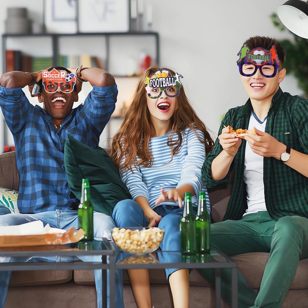 Felt Cheering Props Glasses Plastic European Cup Decorations Frame Football Themed Glasses Party
Felt Cheering Props Glasses Plastic European Cup Decorations Frame Football Themed Glasses Party