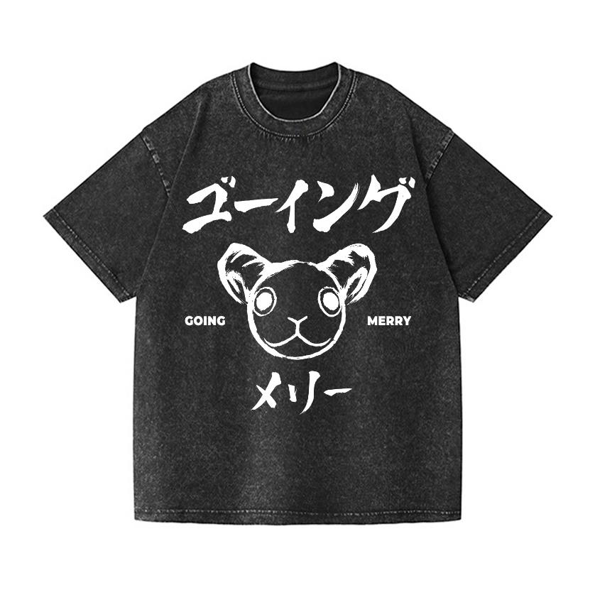 One Piece Merry Vintage Wash Japanese Design T-Shirt High-quality Streetwear Men s Clothing Summer Wash T Shirt M
One Piece Merry Vintage Wash Japanese Design T-Shirt High-quality Streetwear Men s Clothing Summer Wash T Shirt M