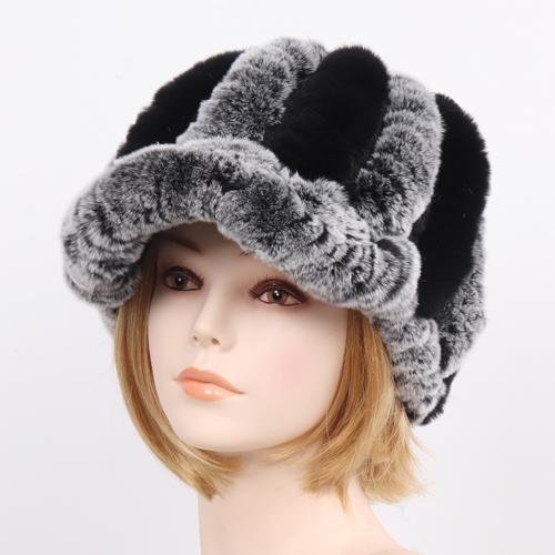 New Women Knit Real Rex Rabbit Fur Striped Hats Winter Warm Floral Genuine Fur Caps Lady Natural Fur Hat Wholesale Retail
New Women Knit Real Rex Rabbit Fur Striped Hats Winter Warm Floral Genuine Fur Caps Lady Natural Fur Hat Wholesale Retail