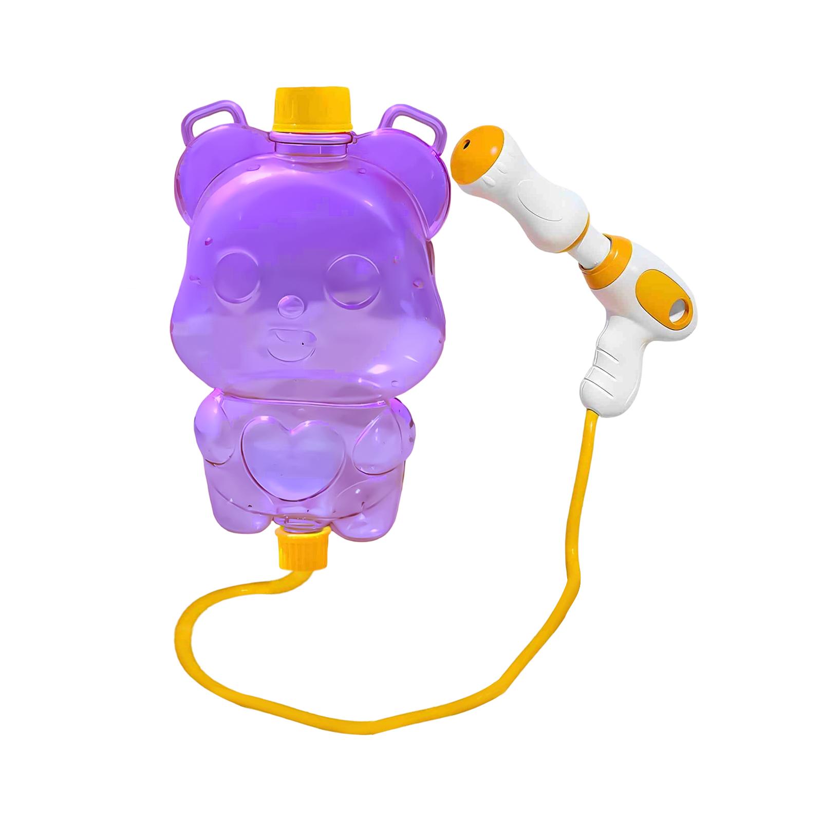 Bear Shaped Water Blaster Backpack for Outdoor Play with Handheld Spray Nozzle and Adjustable Strap for Kids Activities One Size фіолетовий
Bear Shaped Water Blaster Backpack for Outdoor Play with Handheld Spray Nozzle and Adjustable Strap for Kids Activities One Size фіолетовий