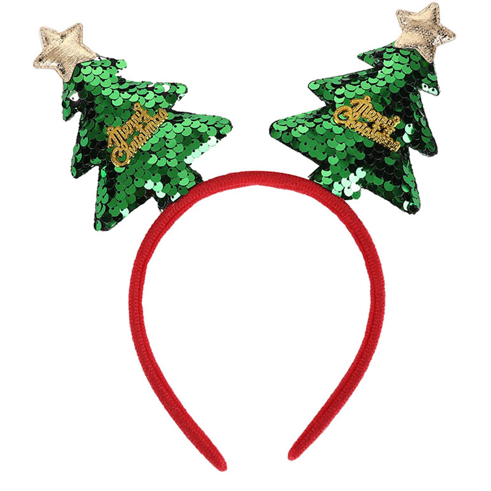 Glitter Green Sequins Headwear Kids Christmas Hairband Christmas Tree Headpiece for Christmas Celebrations
Glitter Green Sequins Headwear Kids Christmas Hairband Christmas Tree Headpiece for Christmas Celebrations
