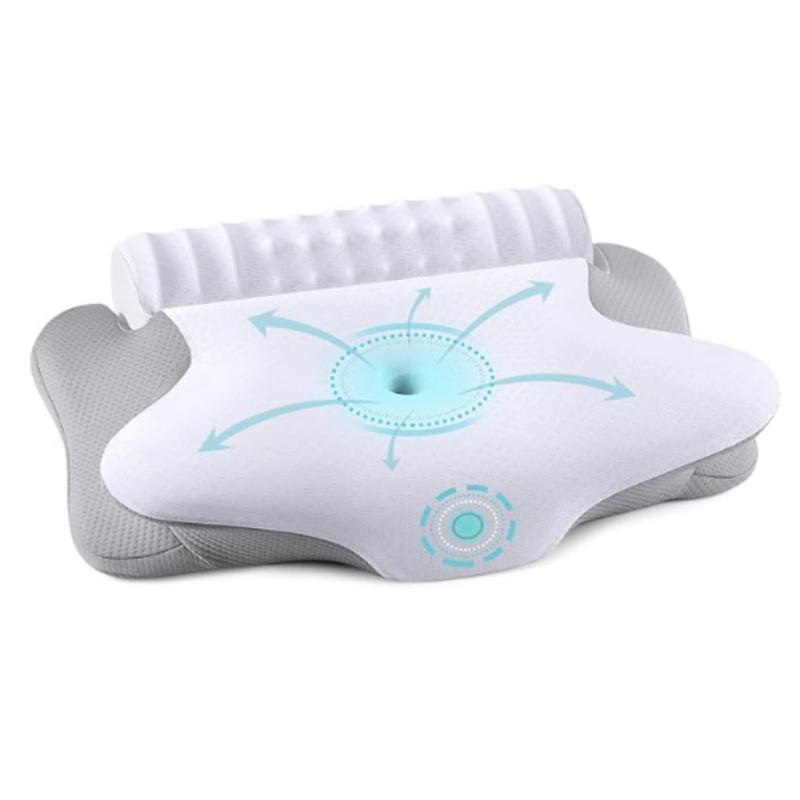 Memory Foam Pillow 2-in-1 Cervical Pillow Relaxes Cervical Spine Slow Rebound Neck Pillow Relieves Pain Sleep Bedding білий
Memory Foam Pillow 2-in-1 Cervical Pillow Relaxes Cervical Spine Slow Rebound Neck Pillow Relieves Pain Sleep Bedding білий