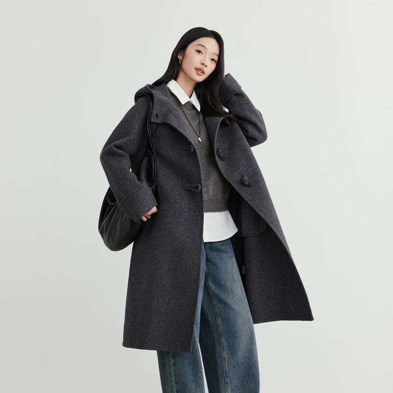 Elva Island Women s Winter Long Hooded Double-Faced Wool Coat XS
Elva Island Women s Winter Long Hooded Double-Faced Wool Coat XS