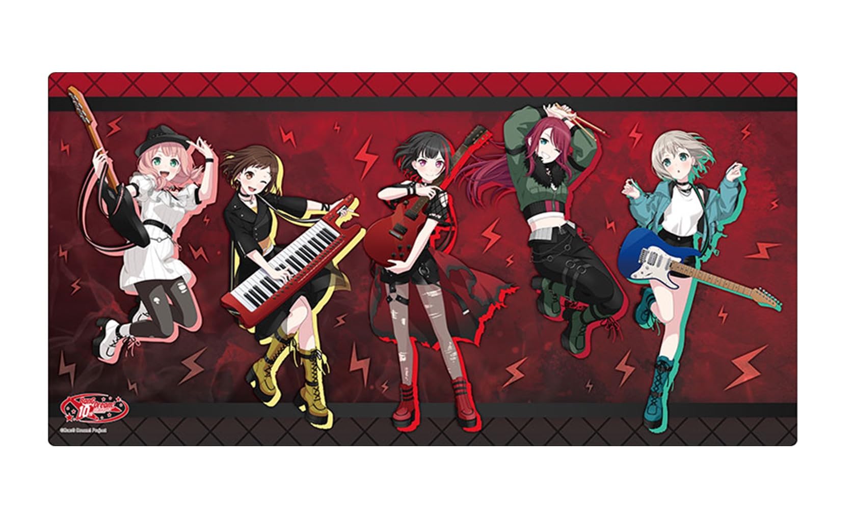 Bushiroad Rubber Mat Collection V2 BanG 10th Anniversary Vol.1698 Dream! Afterglow ver.
Bushiroad Rubber Mat Collection V2 BanG 10th Anniversary Vol.1698 Dream! Afterglow ver.