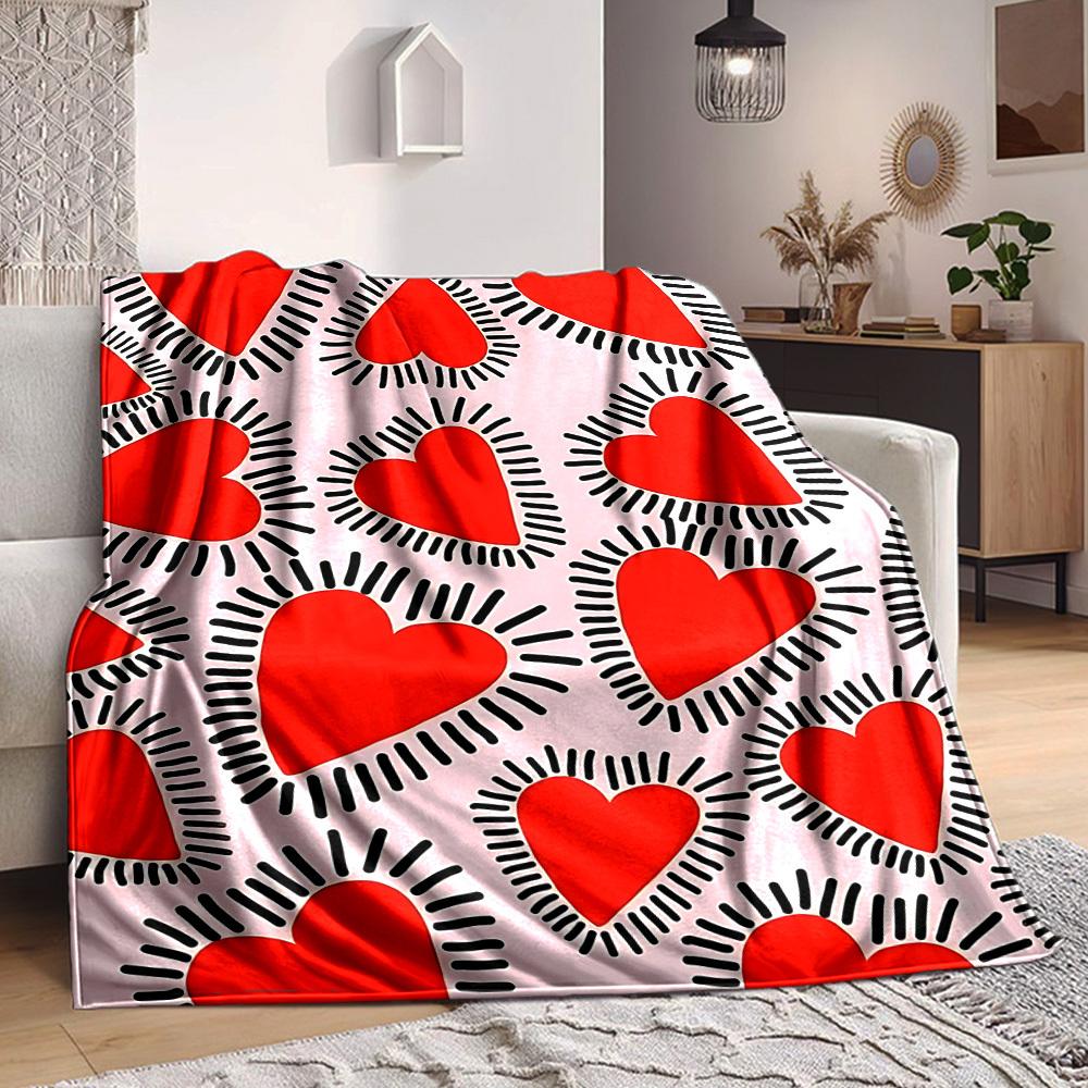 1pc Heart Pattern Blanket Warm,Perfect for Camping And Travel, Making It a Great Gift for Any Season yy250904198 75x90cm
1pc Heart Pattern Blanket Warm,Perfect for Camping And Travel, Making It a Great Gift for Any Season yy250904198 75x90cm
