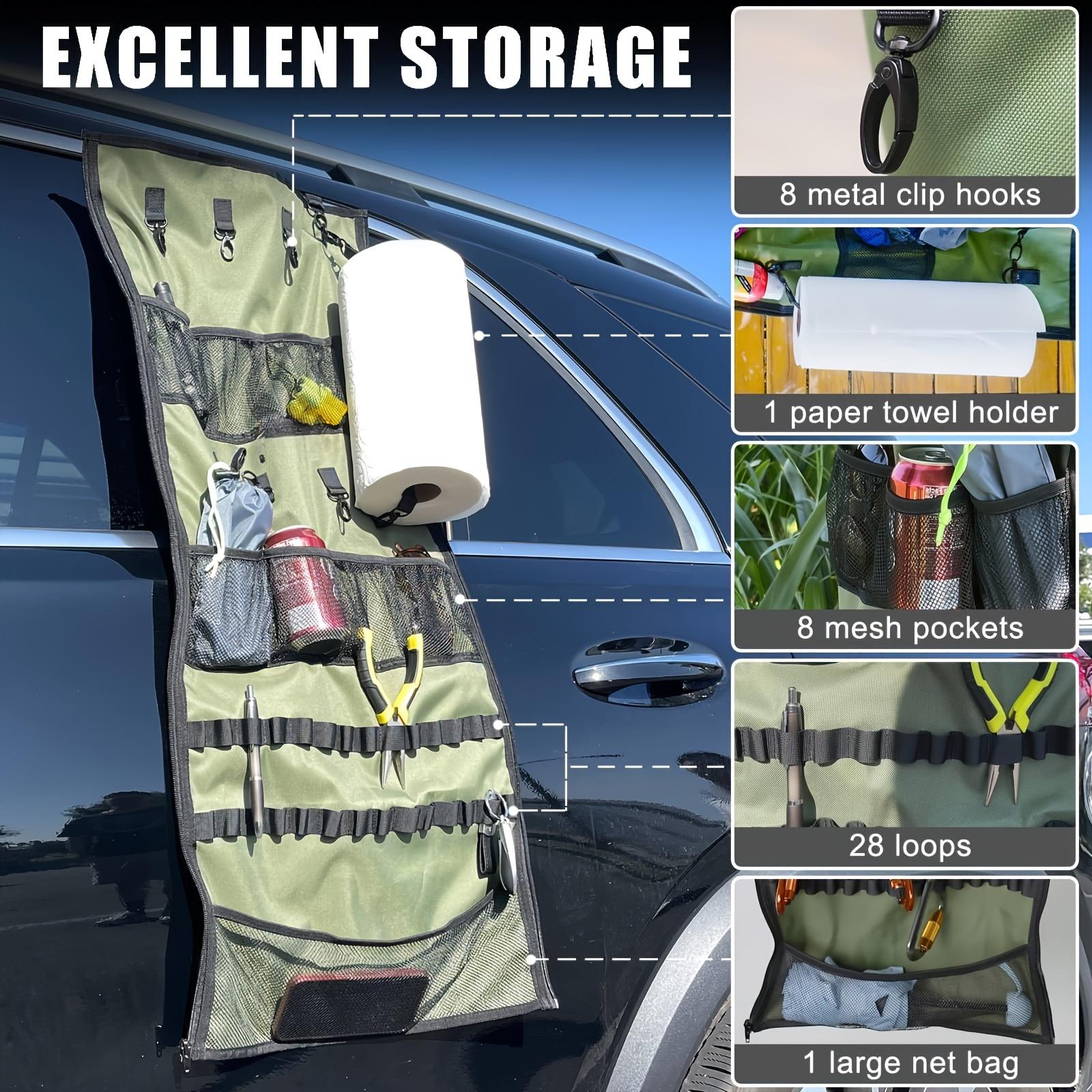 Camping Hanging Organizer - CampingTent Organizer For Inside With Campsite Storage Straps & Mesh Pockets & Hanging Hooks,Multiple Can Be Spliced зелений
Camping Hanging Organizer - CampingTent Organizer For Inside With Campsite Storage Straps & Mesh Pockets & Hanging Hooks,Multiple Can Be Spliced зелений