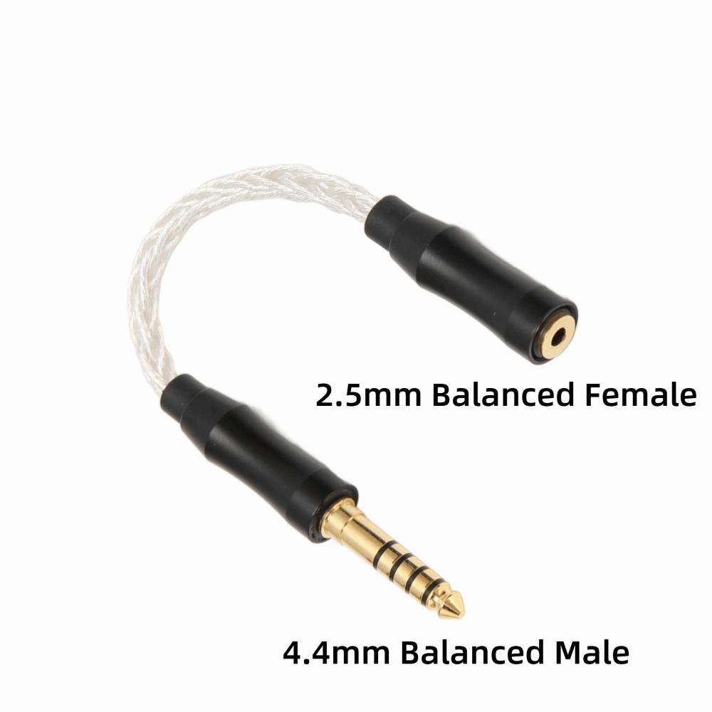 Balanced Female To Balanced Male 8 Strands of Stranding Cable for Speakers срібний
Balanced Female To Balanced Male 8 Strands of Stranding Cable for Speakers срібний